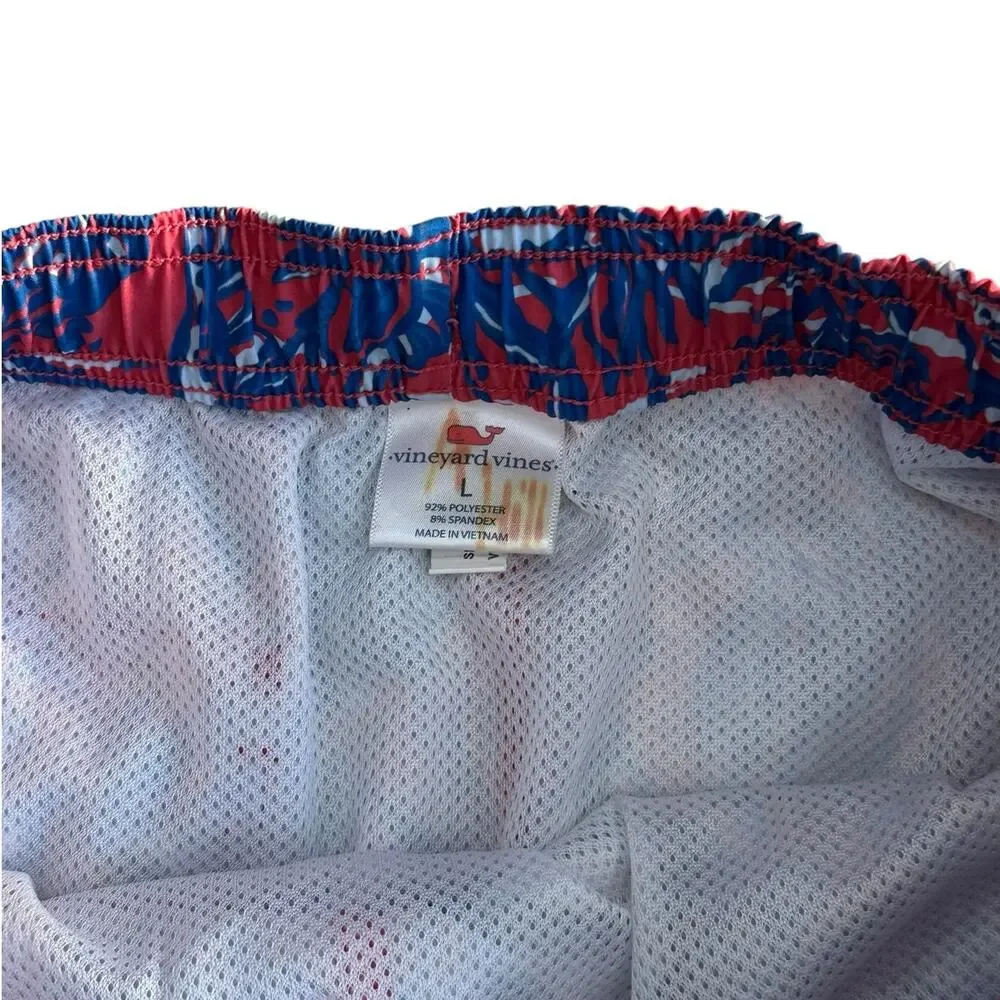 VINEYARD VINES Boys Chappy Swim Trunks Large
